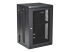 StarTech.com 18U 19" Wall Mount Network Cabinet, 16" Deep Hinged Locking IT Network Switch Depth Enclosure, Assembled Vented Computer Equipment Data Rack with Shelf & Flexible Side Panels - Left-angle