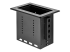 StarTech.com Single-Module Conference Table Connectivity Box-Customizable - Right-angle