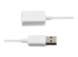 StarTech.com 3m White USB 2.0 Extension Cable Cord - Multi-angle