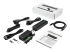 StarTech.com 10 Port USB Hub with Power Adapter, Surge Protection, Metal Industrial USB 3.0 Data Transfer Hub, Din Rail, Wall or Desk Mountable, High Speed USB 3.1/ USB 3.2 Gen 1 5Gbps Hub - Right-angle