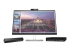 HP S101 - Sound bar - for monitor - Left-angle