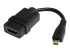 StarTech.com 5in High Speed HDMI Adapter Cable - Right-angle