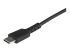 StarTech.com 3 ft(1m) Durable Black USB-C to Lightning Cable, Heavy Duty Rugged Aramid Fiber USB Type C to Lightning Charger/Sync Power Cord, Apple MFi Certified iPad/iPhone 12 Pro Max - Close up