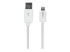 StarTech.com 3m (10ft) Long White Apple® 8-pin Lightning Connector to USB Cable for iPhone / iPod / iPad - Front