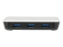Startech USB 3.0 to Gigabit Ethernet NIC Network Adapter with 3 Port Hub - Front