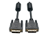 Eaton Tripp Lite Series DVI Single Link Cable, Digital TMDS Monitor Cable (DVI-D M/M), 6 ft. (1.83 m) - Close up