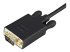 StarTech.com 3ft DisplayPort to VGA Adapter Cable - Right-angle