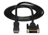 StarTech.com 6ft / 1.8m DisplayPort to DVI Cable - Front